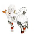 Bull shaped Home Wine, Liquor and Whiskey Decanter Glass